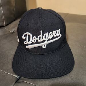 Vintage Pro Standard LA Dodgers Leather Strap Back Hat